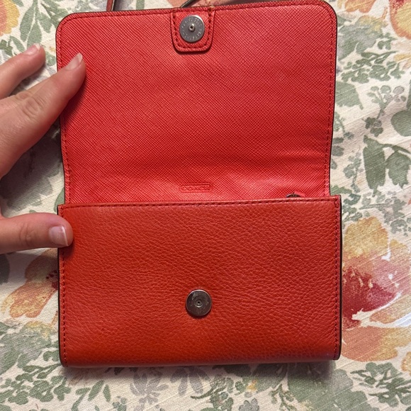 Coach Red Crossbody Mini Bag - Picture 10 of 17